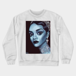 Blue RiRi Crewneck Sweatshirt